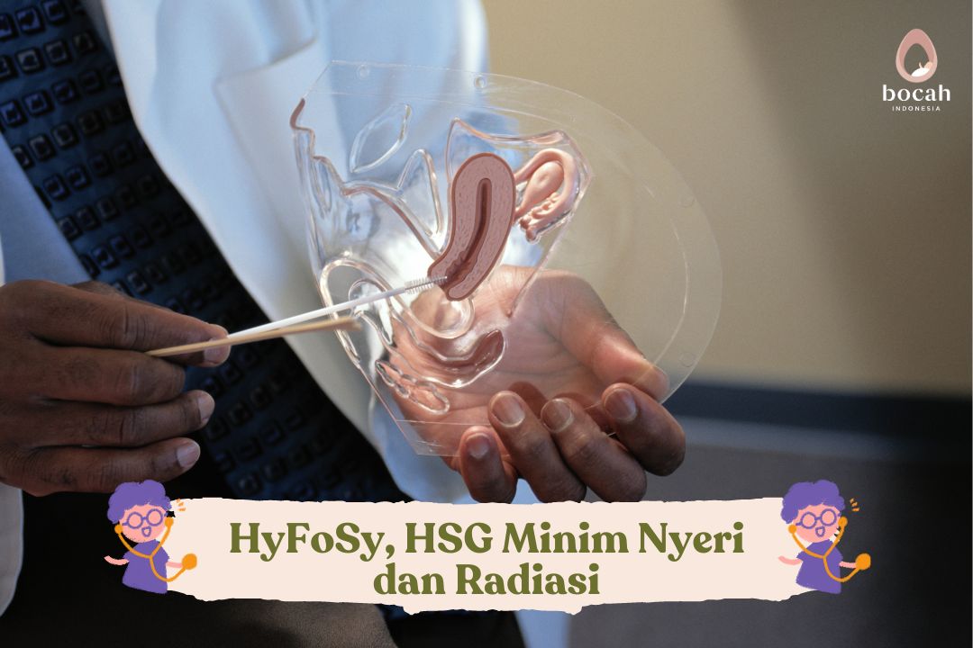 HyFoSy, HSG Minim Nyeri dan Radiasi