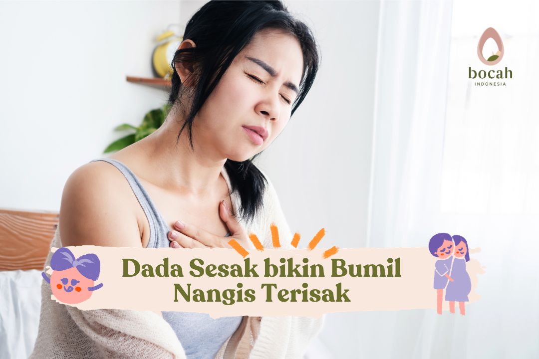 Dada Sesak bikin Bumil Nangis Terisak