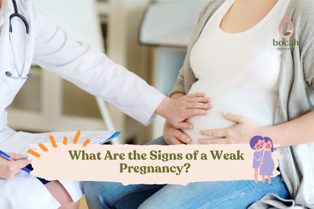 Characteristics of Weak Content in Young Pregnancy