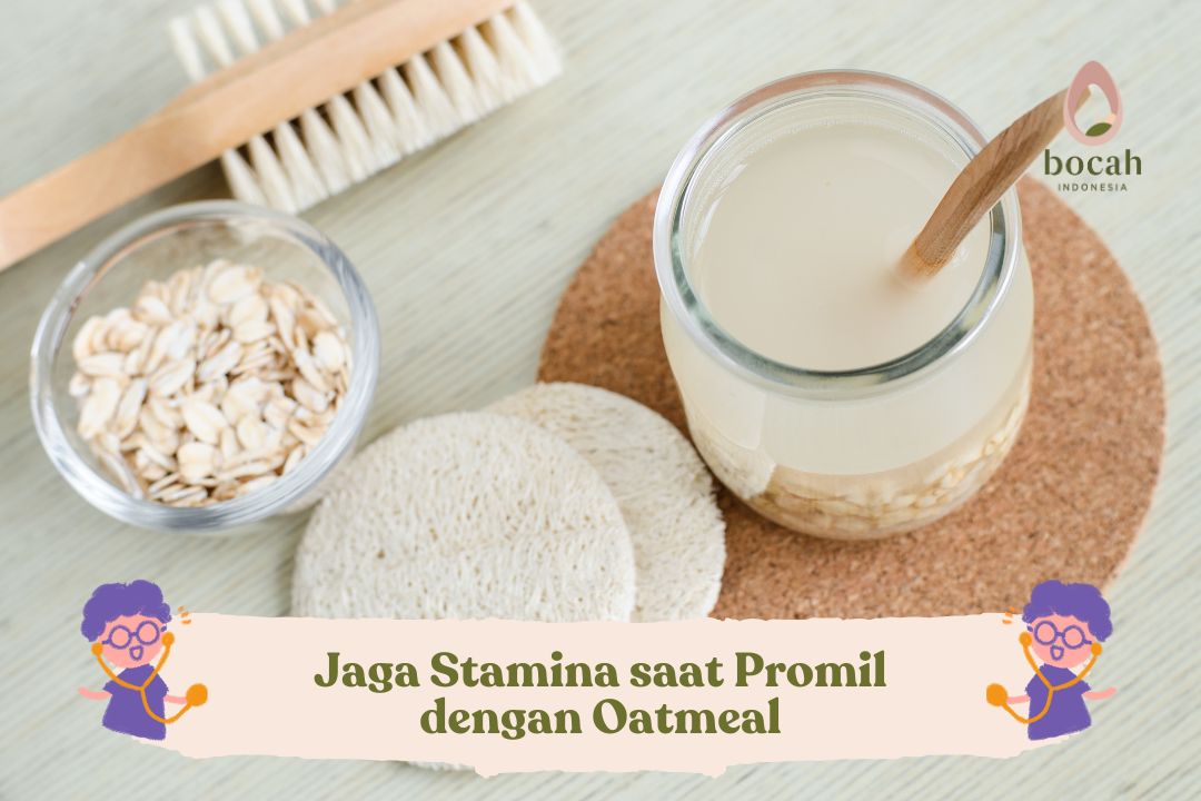 Jaga Stamina saat Promil dengan Oatmeal