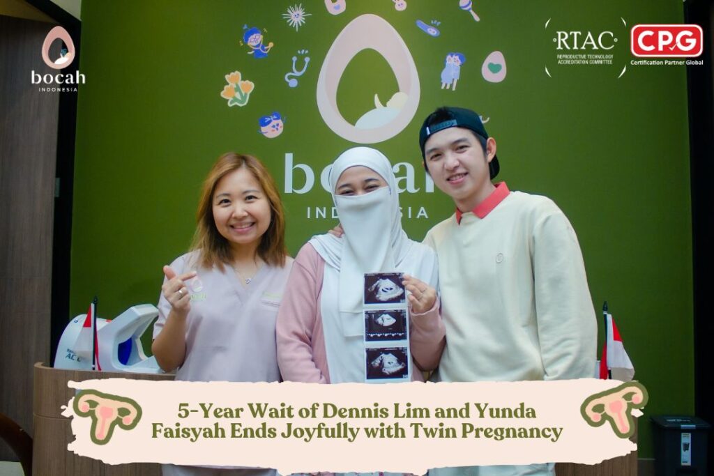 5-Year Wait of Dennis Lim and Yunda Faisyah Ends Joyfully with Twin Pregnancy