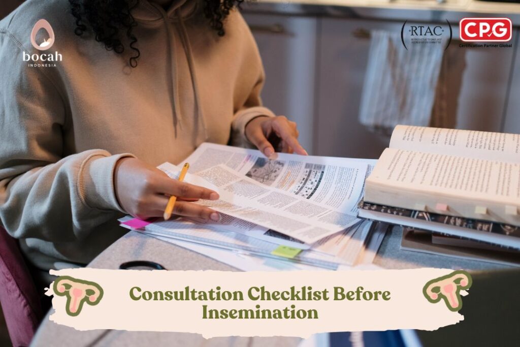 Consultation Checklist Before Insemination