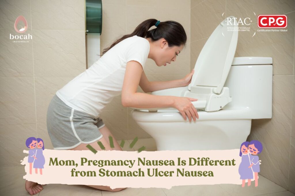 Mom, Pregnancy Nausea Is Different from Stomach Ulcer Nausea