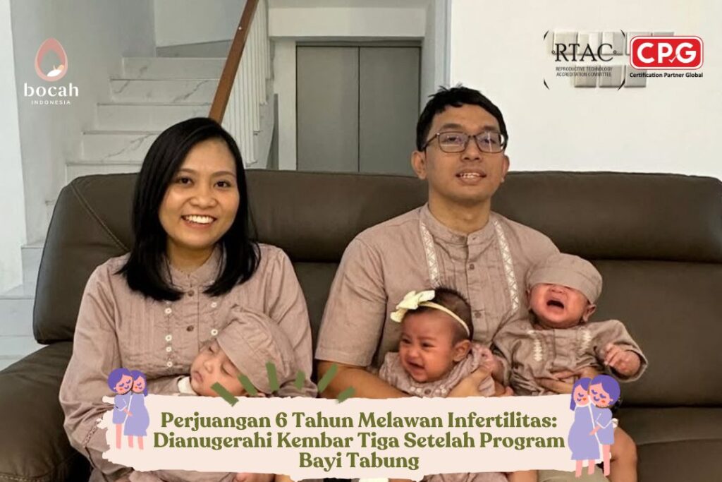 Perjuangan 6 Tahun Melawan Infertilitas Dianugerahi Kembar Tiga Setelah Program Bayi Tabung