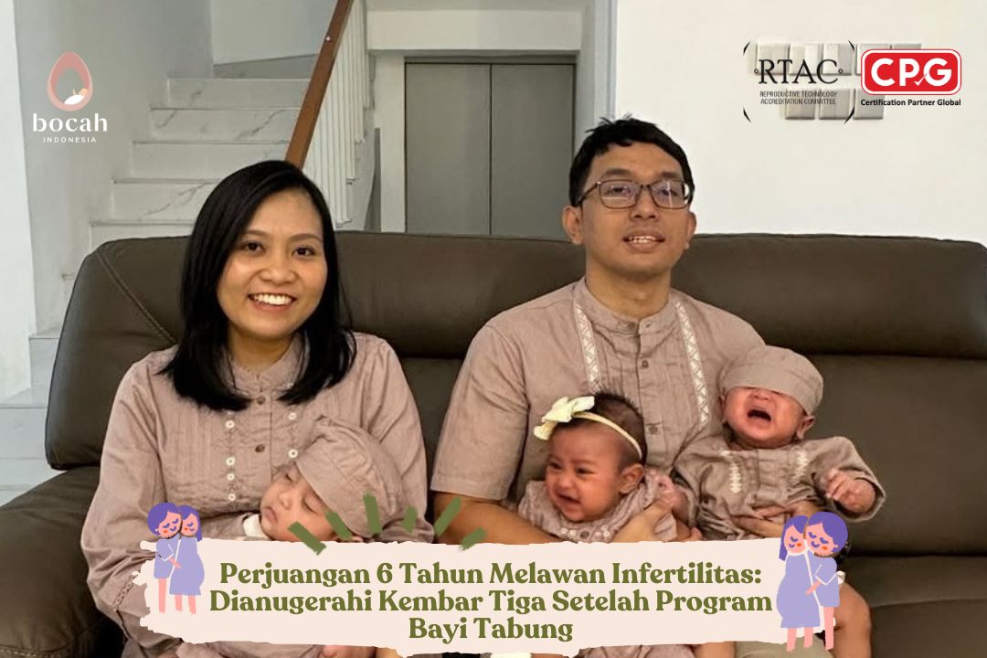 Mengatasi Oligospermia dan Polip Rahim: Kisah Sukses Program Bayi Tabung Berujung Kembar Tiga