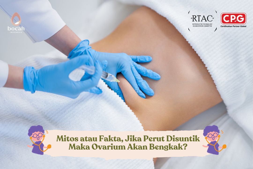 Mitos atau Fakta, Jika Perut Disuntik Maka Ovarium Akan Bengkak?