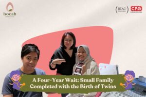 A Four-Year Wait Small Family Completed with the Birth of Twins