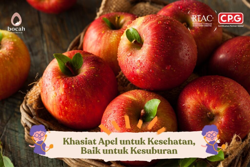 Khasiat Apel untuk Kesehatan, Baik untuk Kesuburan