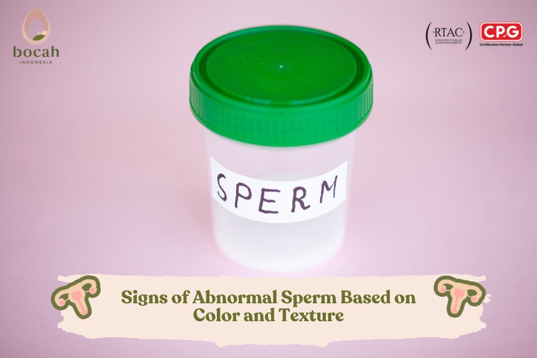 Signs of Abnormal Sperm Based on Color and Texture