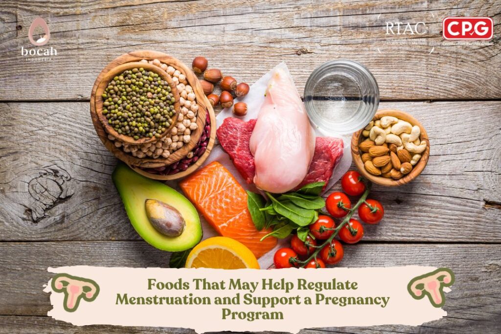 Foods That May Help Regulate Menstruation and Support a Pregnancy Program