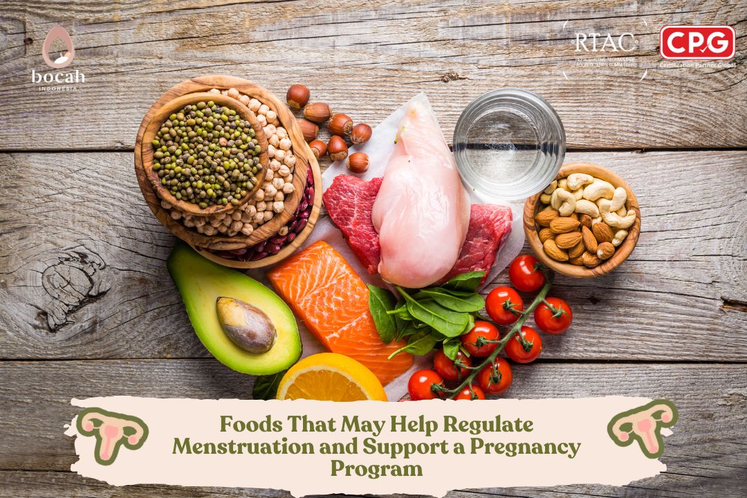 Foods That May Help Regulate Menstruation and Support a Pregnancy Program