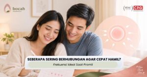 Pasangan menikmati waktu bersama tanpa tekanan saat menjalani promil
