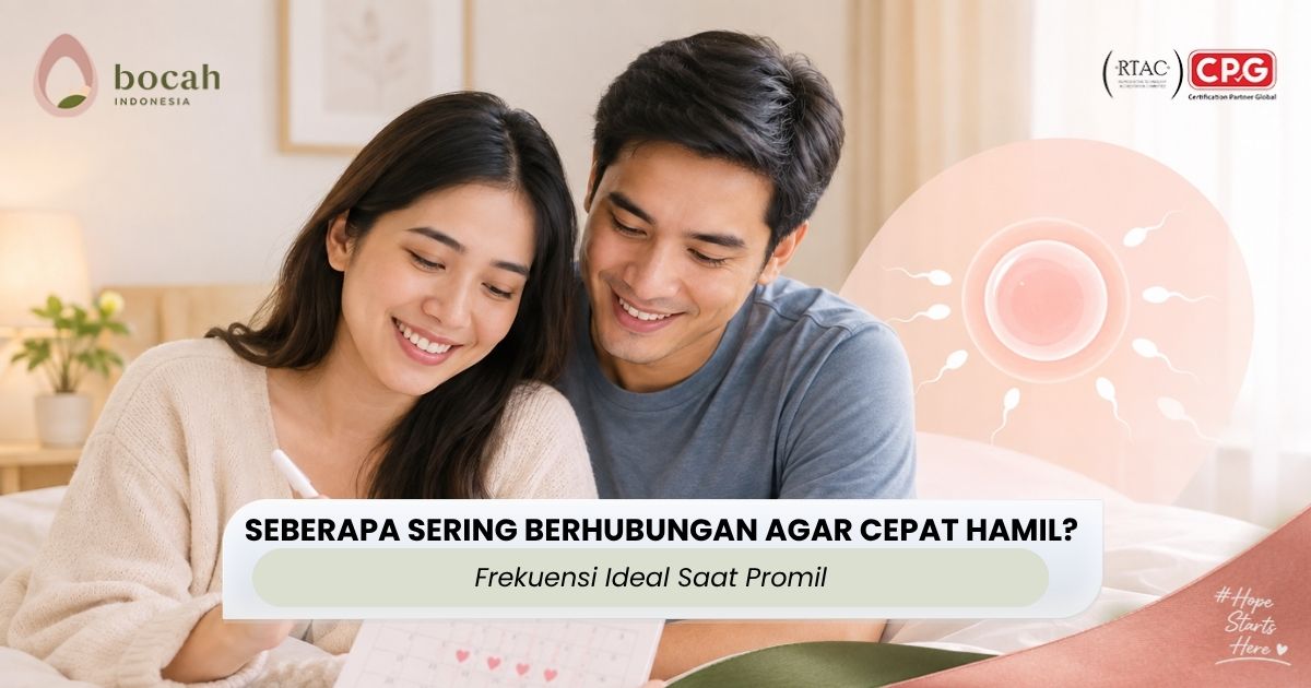 Pasangan menikmati waktu bersama tanpa tekanan saat menjalani promil