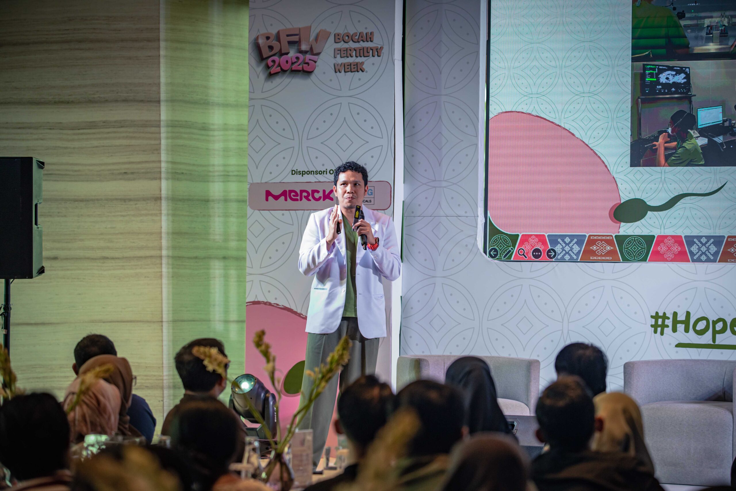 Peserta menyimak sesi edukasi BFW