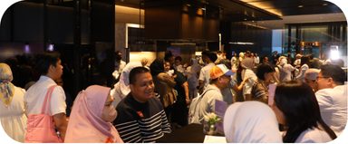 Keceriaan peserta BFW